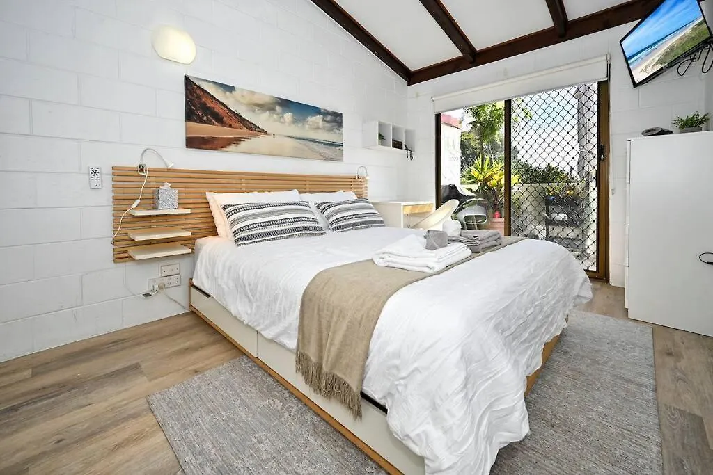 Lägenhet Beachfront 1Br, Loft - Surf, Cafe, Relax Marcoola